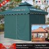 Wrought Iron Outdoor Gazebo Pavilion Canopy for Courtyard, Balcony & Rooftop Garden – Sunshade & Rain Shelter