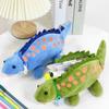 3D Pluszowe Zwierzę Dinozaur Piórnik Miękki Przechowywanie Artykułów Papierniczych Etui na Ołówki Dziewczynki Chłopcy Przybory Szkolne