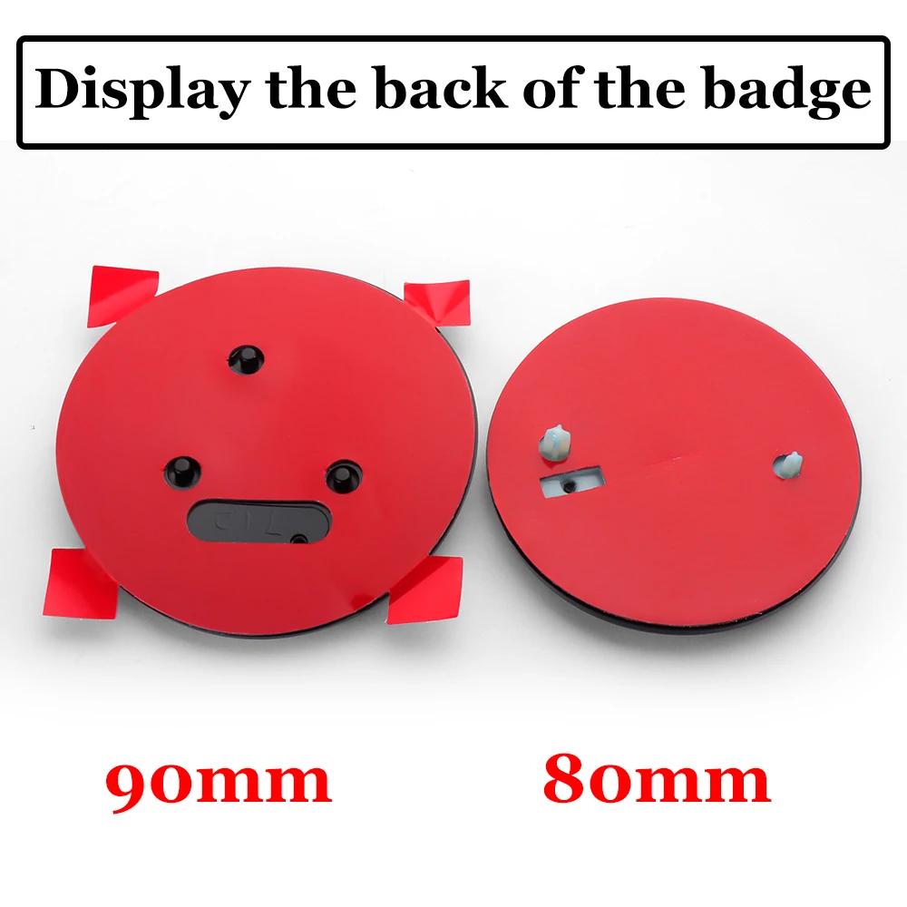 Samolepka na auto 2ks 80/90/100mm Odznak na přední kapotu auta Samolepka s emblémem na zadní kufr pro Skoda Rapid Fabia Octavia 2 A7 Yeti Superb 3 A5