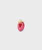 Socks Appeal Nat Hair Clip Strawberry Heart