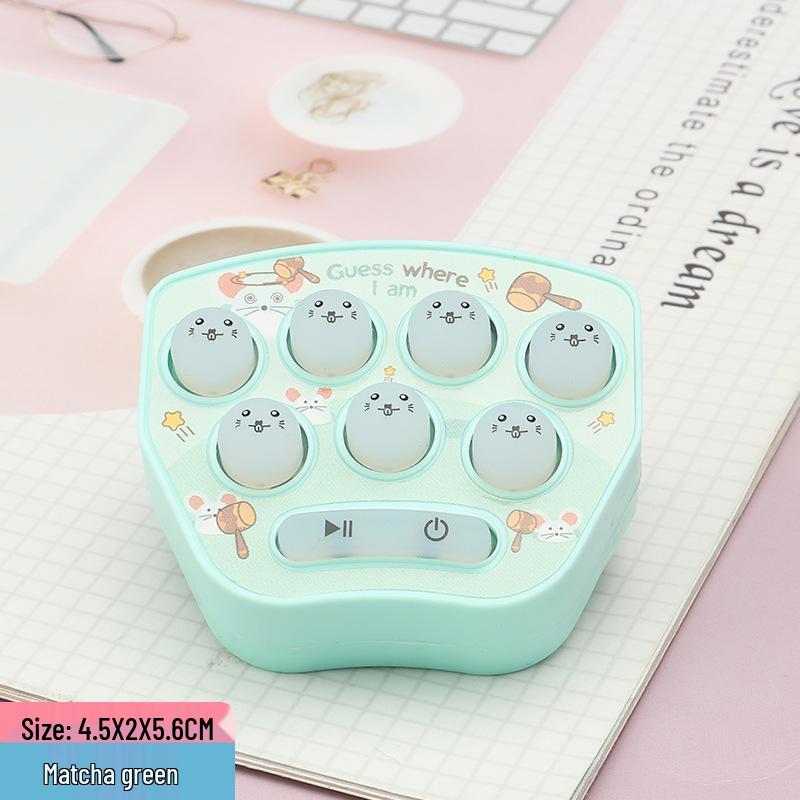 Mini Whack-a-Mole Puzzle Keychain: Creative Stress-Relief Gift