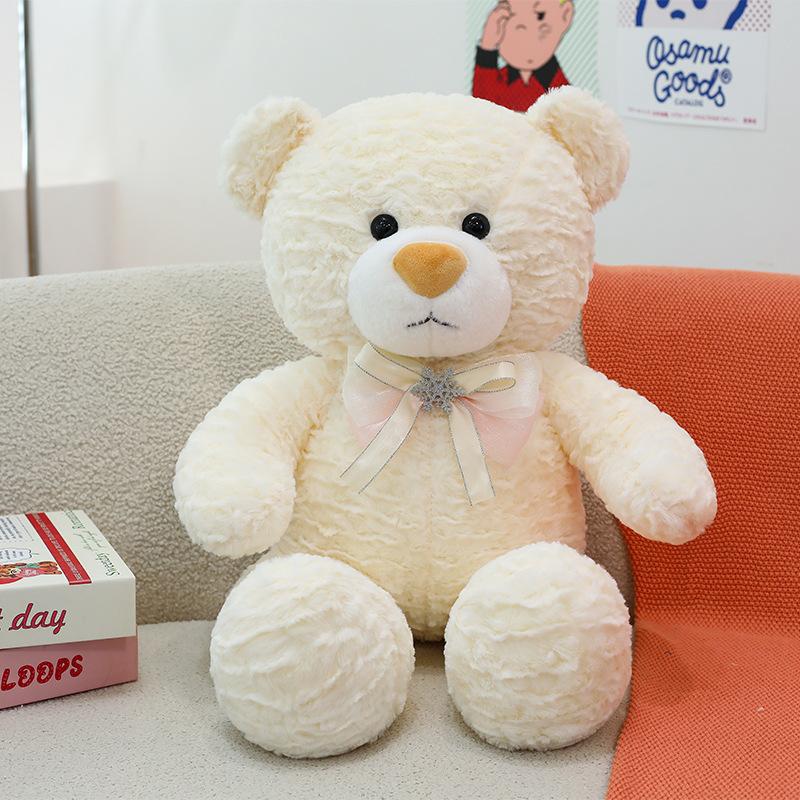 New Hug Bear Doll Plush Toy Teddy Bear Rag Doll Doll Sleeping Pillow Birthday Gift for Women
