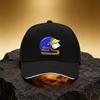 Blue And Yellow Racing Hat, Unisex Printed Baseball Cap, Sandwich Brim, Sports Cap, Suitable for Daily Work And Travel - an Exce