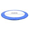 8 Feet Trampoline Protection Mat Trampoline Safety Pad Round Spring Water-Resistant Protective Cover Home Sport Accessories