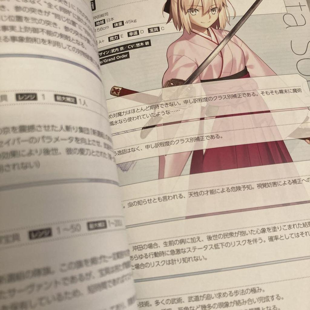 [USED] Fate/Grand Order Material II FGO Setting Materials Collection Art Book