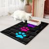 VIKAMA Diatom Mud Footprint Cat And Dog Pet Carpet Pet Placenta Anti-Slip, Water-Absorbent, Soft And Comfortable Home Decoration
