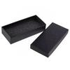 Black Rectangular Jewelry Packaging Box Bracelet Necklace Cardboard Gift Box Organizer Cases Watches Jewelry Storage Box
