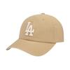 MLB Cotton Baseball Caps Unisex Light Khaki Fashion 32CPYD111-07B