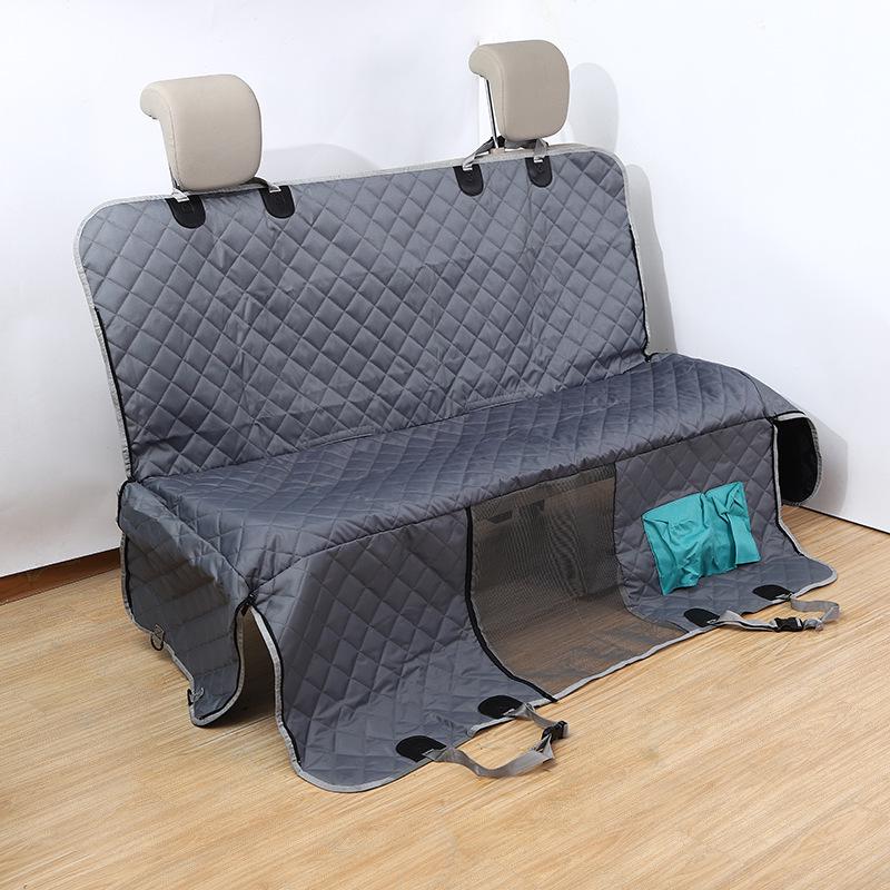 Breathable Dog Car Seat Mat - Dirt & Scratch Resistant Rear Cushion Cover