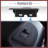 Pair Rear Window Switch Bezels Driver and Passenger Side for Chevrolet Silverado for GMC Sierra 1500 2500HD 3500HD 2009-2013 Black Window Control