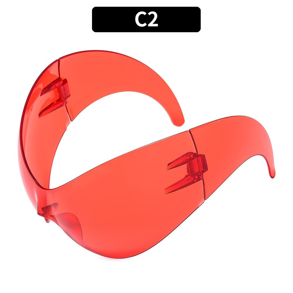 JYL TS Sunglasses Hip-hop Party Frameless Women/3626