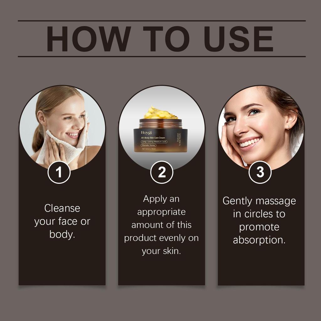 HOYGI Nourishing Brightening Body Moisturizer Cream