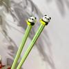 Premium Alloy PVC Chopsticks Feature Nonslip Grip And High Temperatures Resistance For Adults Kids Family Meals