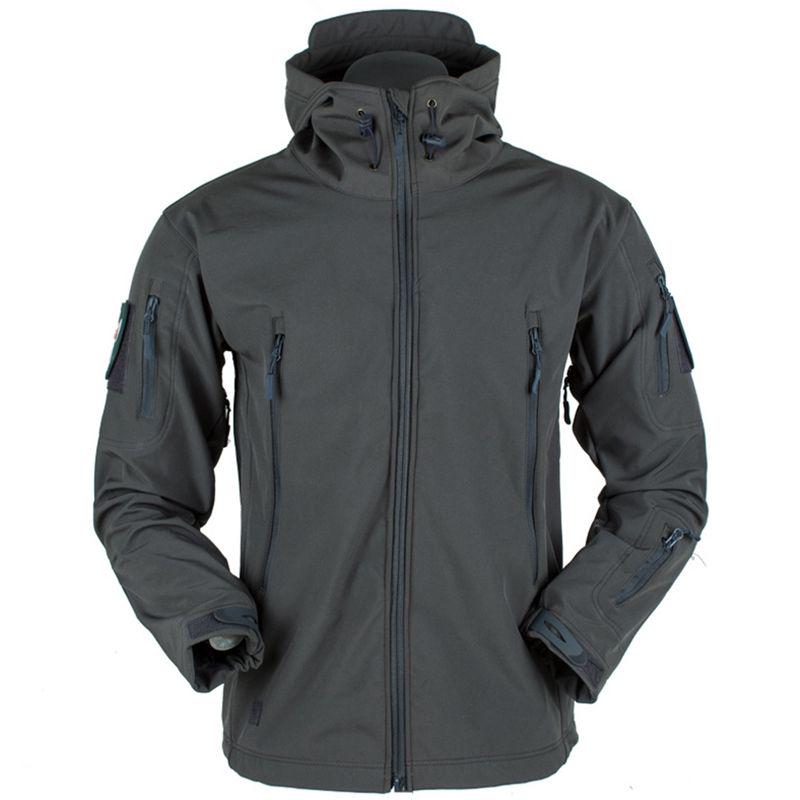 Versatile Men's Winter Jacket With Windproof Hood And Multifunctional Pockets For Outdoor Activities