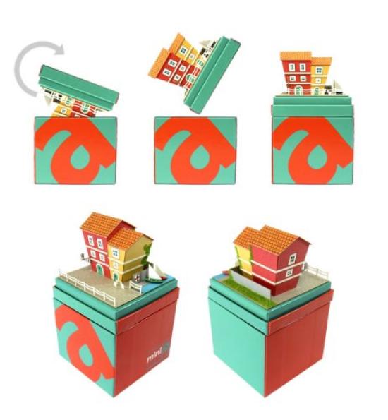 Sankei Miniature Art Mini Small Port Town MP05-05