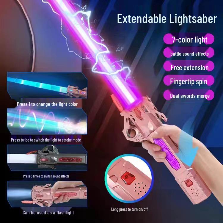 

Звездные войны Светящийся выдвижной лазерный меч игрушка 27cm x 10cm x 5cm