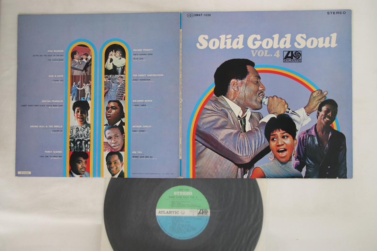 

LP Record VARIOUS - Solid Gold Soul Vol4 SMT1036 ATLANTIC Japan Soul/Funk Used