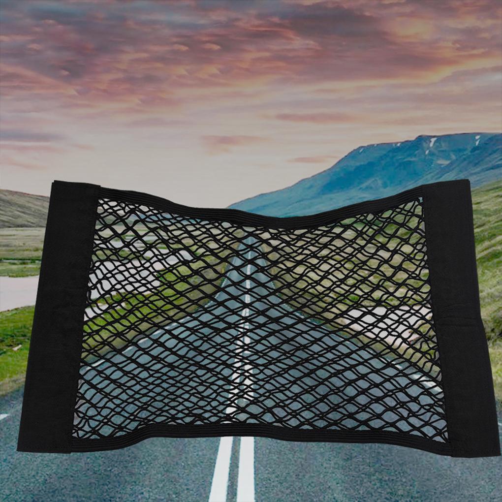 Durable Mesh Organizer Trunk - Convenient And Portable Car Storage Accessory Car Chest Organizer Car Storage Net