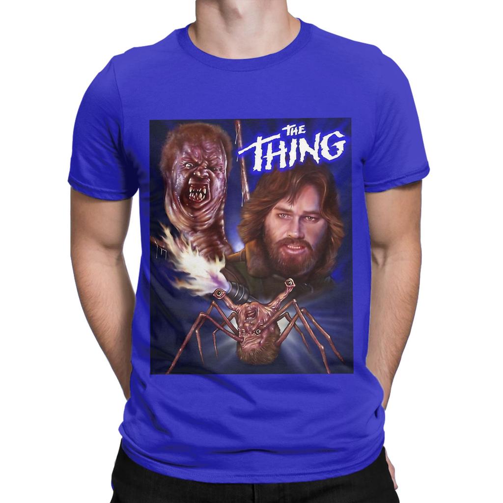 The Thing Poster Classic Novelty 100 Cotton TShirt the thing Tops Tees For Unisex