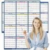 2026 Великий Настінний Календар Зітний Планувальник Робочого Графіку Настінні Календарі для Дому, Офісу та Школи