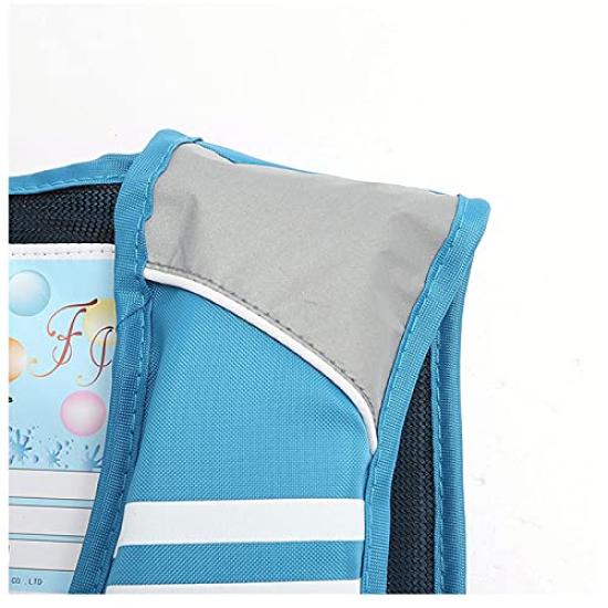 Fine Japan Junior Floating Vest Floating Vest for River and Water Activities Reflective Adjustable Mesh with Whistle FV-6116 - Kids' Fishing, Play, -