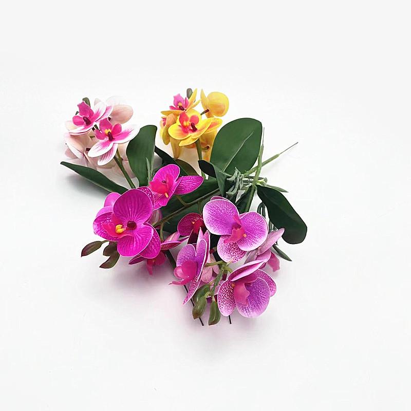 Orchid Artificial Butterfly Flowers Bonsai Home Decor And Photography Props