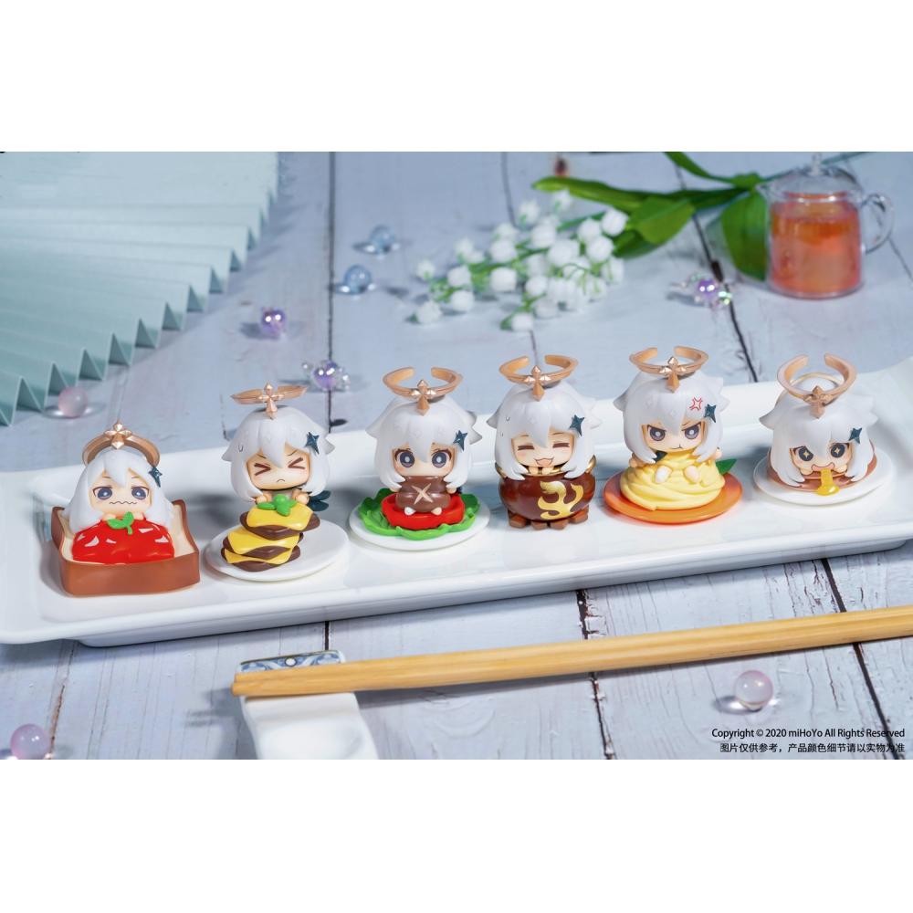 GenshIn IMpact GenshIn IMpact  I M Not eMergency Food  paIMon Set Of 6 Mascot fIgures  reIssue 