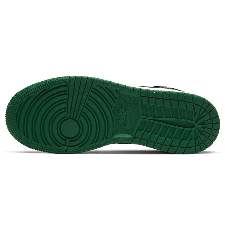 Jordan 1 Średnio Zielony Toe GS 554725-067
