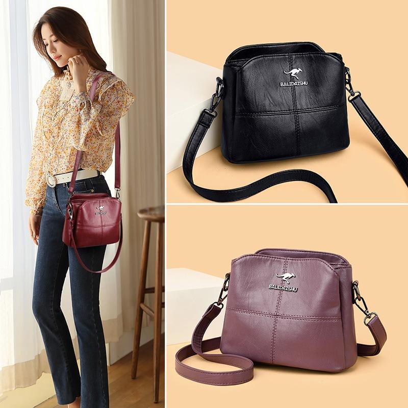 Bolso de mujer informal de moda, bolso de hombro pequeño, bolso cruzado, bolso de mamá
