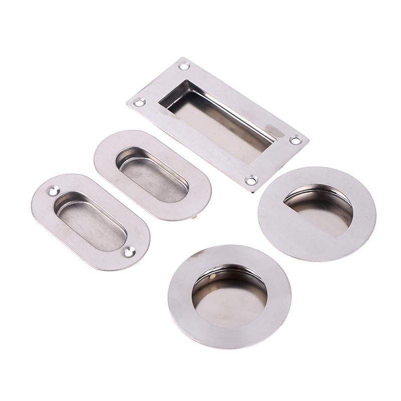 Stainless Steel Oval Recessed Flush Pull Drawer Cabinet Door Cupboard Handle Stainless Steel Oval Recessed Flush Pull Drawer Cabinet Door Cupboard Handle