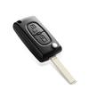 2/3/4 Buttons Car Remote Key Case For Peugeot 207 307 308 407 607 807 For Citroen C2 C3 C4 C5 C6 Flip Folding Key Shell