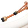 ulated Copper Pipe 4 Meter Length 1/4" 3/8' Air Conditioner Fittings Pair Coil Tube Split Line Wire Set
