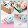Cute Cloud Shape Mini Portable Utility Knife Paper Cutter Cutting Paper Razor Blade Office Stationery Cutting Supplies