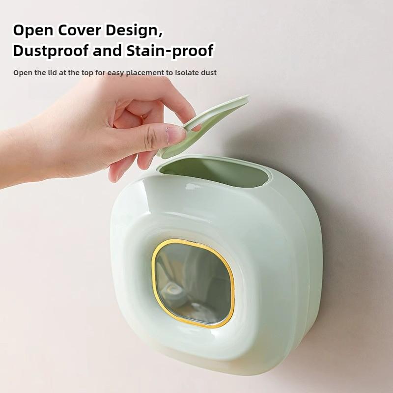 Wandbehang Kunststoff Wrap Wrap Aufbewahrungsbox Küche Aufbewahrungstasche Organizer Badezimmer Duschhaube Organizer Wohnzimmer Schuhüberzug Box