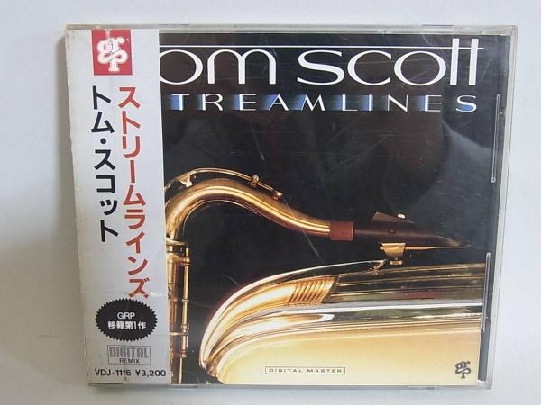 

CD TOM SCOTT - Streamlines VDJ1116 GRP 1987 Japan Jazz Used