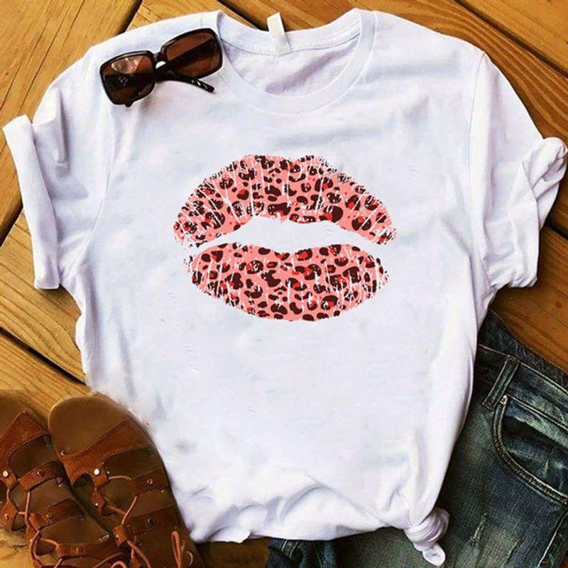 

Printed Short Sleeve Loose T-shirt Fashion Print Short Sleeve Loose round Neck T-shirt 3260-white XXXL