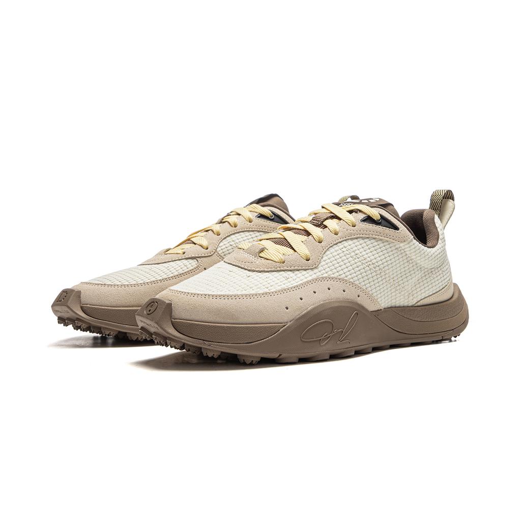 Li Ning Wade 1% Sports Fashion Comfortable Shock Absorbing Durable Low Top Basketball Shoes Men Sneaker White Gray ABCV035-3