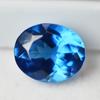 Natural Blue Sapphire Loose Gemstone 7.40 Ct Ceylon Oval Cut September Birthstone for Jewelry Making