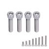 Hex Bolt Socket  Screw A2 Stainless Steel 1.25mm Fine Pitch Fastener Hardware Fastener Hardware Stainless Steel Hex Bolt