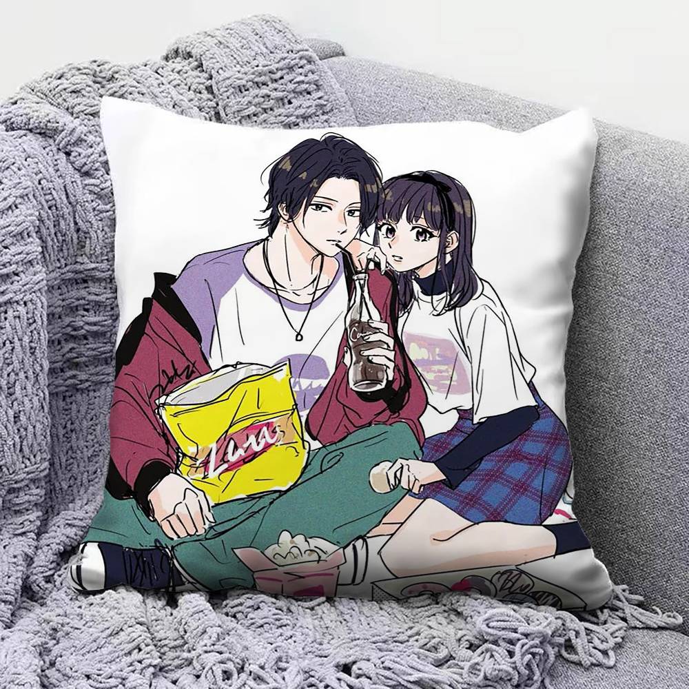 How I Met My Soulmate Manga   Pillow Covers, Home Sofa Cushion Covers and Aecorative Custom