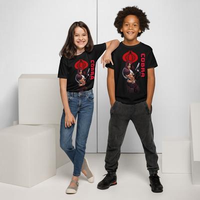 GI Joe Zartan Jugend T-Shirt, COBRA Logo, GI Joe Kinder T-Shirt, Unisex