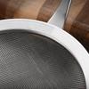 Fine Mesh Strainers Stainless Steel Edge Kitchen Colander Colander with Rounded Sifter for Food Tea Juice