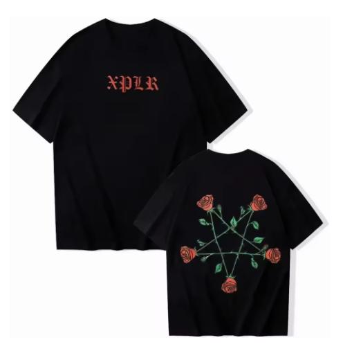 Xplr Club Shirts Country Musik Rundhals Kurzarm T-Shirt Fans Geschenk Sam Und Colby Kettenglied T-Shirt Merch Streetwear T-Shirts
