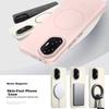 KEKLLE Honor 300 Case Magnetic Wireless Charging Matte Anti-Drop Protective Cover Midnight Black