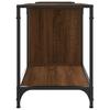 TV Cabinet Brown Oak Effect 203 x 37 x 50 cm Particleboard