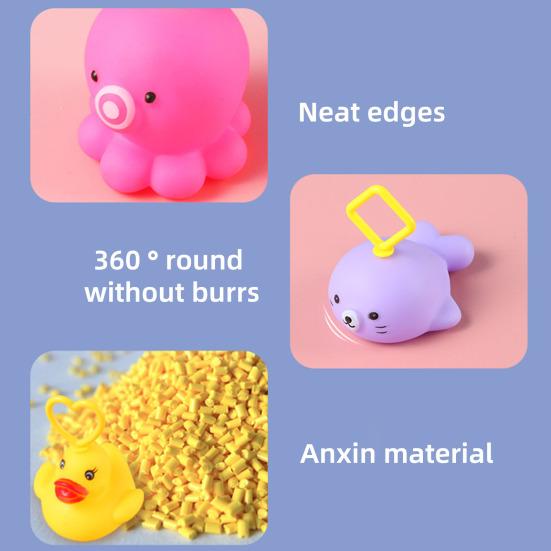 20Pcs Duck Fishing Toys Bath Time Toys for Kids Floating Fishing Games Beach Pool Games Indoor Outdoor Fun Gift for Children
