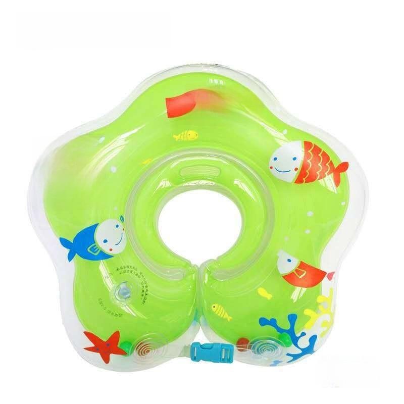 Baby Inflatable Adjustable Neck Ring For Children Swimming And Water Play With Ecofriendly Pvc