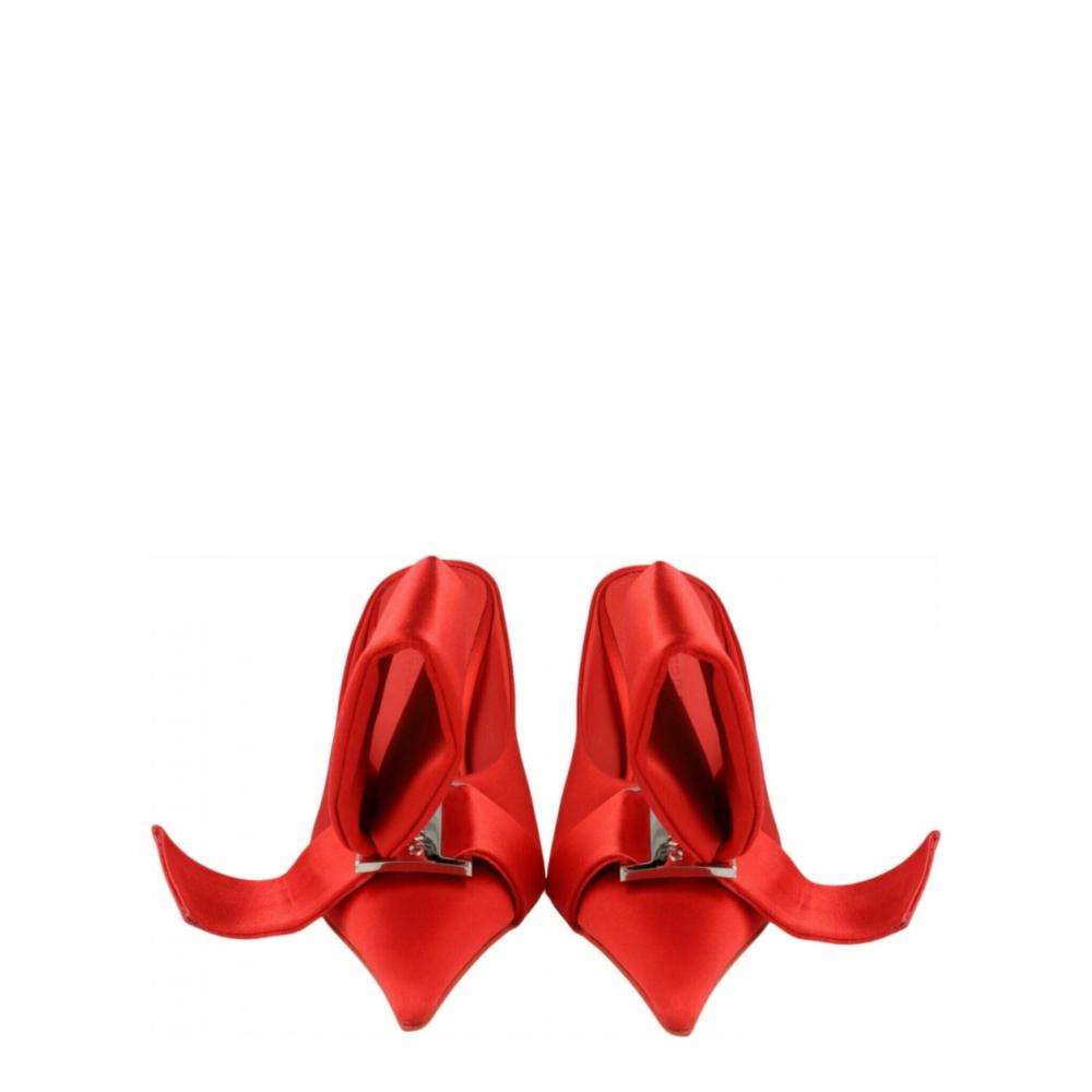 Salvatore Ferragamo Emii 85 Mules Red