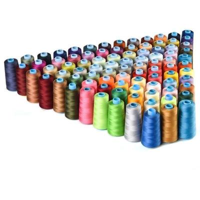 10/30pcs Spools Mixed Colors 100% Polyester Sewing Quilting Threads All Purpose DIY