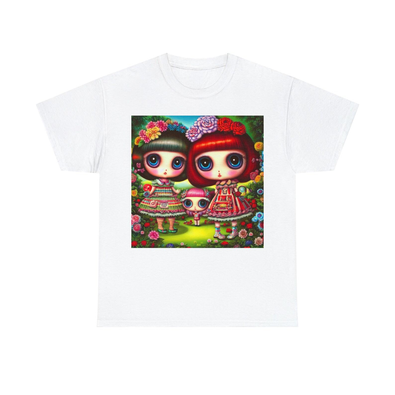 1800s Girls Floral Tee 130